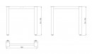 MILADESIGN lábazat G6 ST622/80 antracit