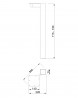 MILADESIGN asztalláb G5 ST702 antracit