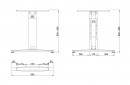 MILADESIGN lábazat állíth.köz. G3 ST221R antracit