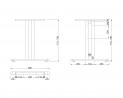 MILADESIGN Lábazat középső G2 ST202S antracit