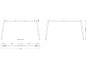 MILADESIGN lábazat Mobilar M6314–S ezüst