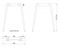 MILADESIGN lábazat Mobilar M6306–S ezüst