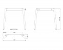 MILADESIGN lábazat Mobilar M6308E–SL ezüst