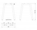MILADESIGN lábazat Mobilar M5406T–S ezüst