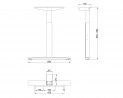 MILADESIGN lábazat állíth.köz. Linear LN3602R ez.