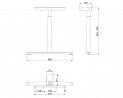 MILADESIGN lábazat állíth.köz. Linear LN3302R ez.
