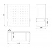 MILADESIGN függ.box PC-hez G9 ST105 ezüst