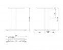 MILADESIGN Lábazat G2 ST201E ezüst