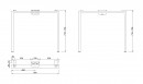 MILADESIGN lábazat Quark Q7608 ezüst