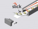 StrongLumio végzáró LED profilhoz Slim 8 szürke (pár)