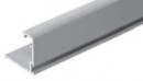 SEVROLL 01598 Slim Line II keret profil 18mm 2,7m ezüst