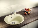 BLANCO 516766 Csaptelep Antas-s fehér/króm kihúzható zuhany Silgranit-look