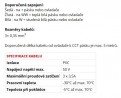 StrongLumio CCT LED lapos kábel, 3x0,35