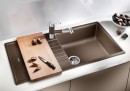 BLANCO 517571 Mosogató Zia XL 6 S fehér excenter nélkül Silgranit PuraDur