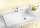 BLANCO 516740 Mosogató Zia 45 SL fehér excenter nélkül Silgranit PuraDur