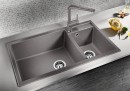 BLANCO 513269 Mosogató Metra 9 fehér excenter nélkül Silgranit PuraDur