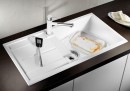 BLANCO 515280 Mosogató Metra XL 6 S fehér excenterrel Silgranit PuraDur