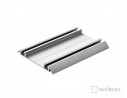 SEVROLL 02850 Doubler II alsó vezető profil 2,35m ezüst