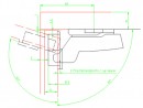 HETTICH 9071210 Sensys 8645i 110° TH53 közézáródó SiSy