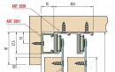 SISCO 200GF felső profil alu 2000mm