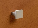 HETTICH 1170173 gomb Emo 25x25 mm nemesacél imitáció