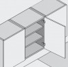 BL 71M2550 ráütődő csavar 100°
