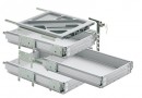 HETTICH 41064 konténer szett 530 392 alumínium