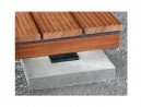 SPAX PAD talp 100x100x8mm, 20db
