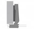HETTICH 72960 Intermat 9904 T1/26 K1, ráütődő