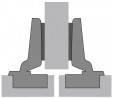 HETTICH 48051 Intermat 9943 T42 K9,5, féligráütődő