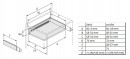 HETTICH 9127883/50019 Multitech 86/450 fehér