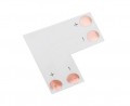 STRONG LED sarok csatlakozó forrasztásra 8 mm