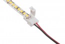 StrongLumio csatlakozó kábel, 8mm LED szalaghoz bepattintható, Mini konektor, 1m