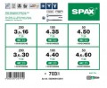 SPAX bőrönd L-BOXX mini s TXS csavary 6 rozměrů + 3 bity