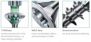 SPAX csavar 6x80/46 besülyeszthető fej TXS,W,4C MH, részleges menet