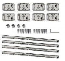 StrongLine Linio szerelvénykészlet 3 szárnyhoz 40 kg-os csillapítással