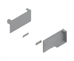 BLUM 22K8000 Aventos HK Top takaró sapkák - SD nélkül, világos szürke