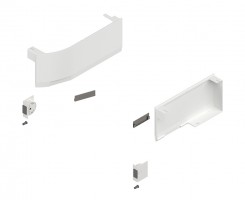 BLUM 23K8000 Aventos HK Top takaró sapkák - SD-val, fehér