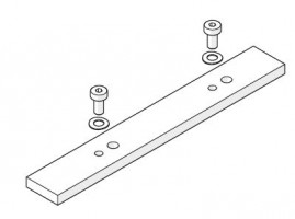 HAWA 24321 Folding Concepta felső függesztőkar összekötő elem