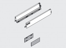 K-BLUM Antaro D 650 mm/65 kg, fehér SW, Space Corner, fix front