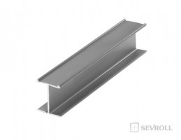 SEVROLL összekötő profil H16 3m ezüst