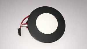 LED spotlámpa BAILEN 12V 3W fekete/meleg fehér