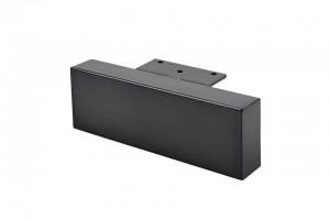 STRONG Bútorláb NN12 180x30x60 mm fekete nikkel fényes