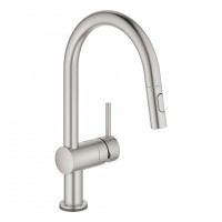 GROHE 31358DC2 karos csaptelep MINTA C Touch SuperSteel