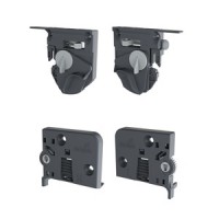 HETTICH 9247529 Quadro 4D összek. szett 2x elülső össz.el. + 2x hátsó állítás