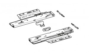 HETTICH 9257894 Quadro You mechanizmus P2Os 270-350mm/10kg