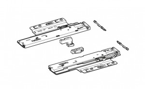 HETTICH 9257895 Quadro You mechanizmus P2Os 270-600mm/8-20kg