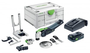 FESTOOL 576593 Akkus oszcilláló kéziszerszám OSC 18 HPC 4,0 EI-Set VECTURO