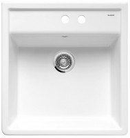BLANCO 514501 Mosogató Panor 60 fényes fehér excenter nélkül kerámia PuraPlus