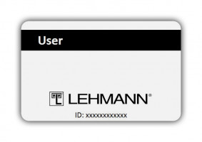 LEHMANN Felhasználói kártya elektronikus zárokhoz Lehmann RFID Mifare® locks